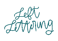 leftlettering1 art artist leftlettering left lettering Sticker