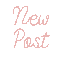 New Post Glow Sticker