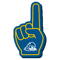 Blue Hens Delaware Sticker by College Colors Day