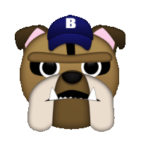 bulldog STICKER by imoji