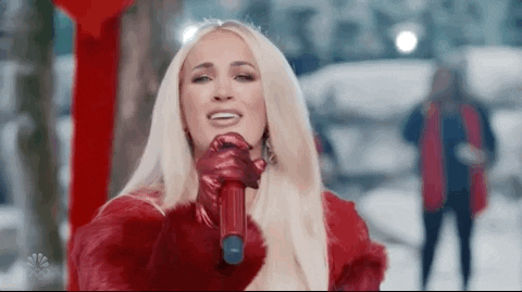 Carrie Underwood GIF by The 95th Macy’s Thanksgiving Day Parade
