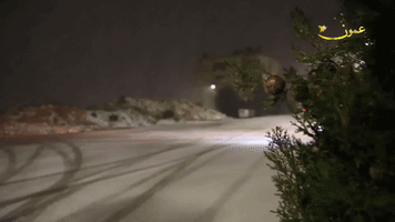 Snow Covers Amman as Winter Storm Sweeps Jordan