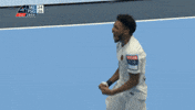 happy champions league GIF by Paris Saint-Germain Handball