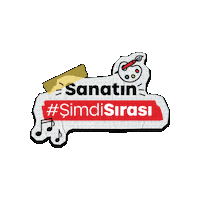 Sanat Sticker by Bahçeşehir Koleji