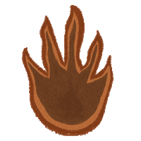 Fire Cafe Sticker