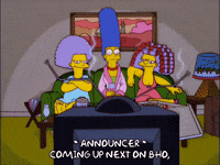 happy marge simpson GIF
