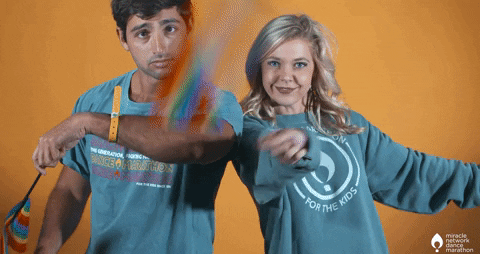Dance Marathon Pride GIF by Children's Miracle Network Hospitals