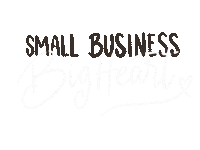 Small Business Love Sticker
