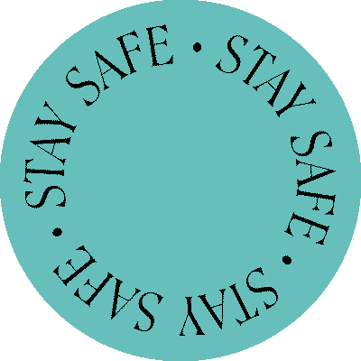 Psl Stay Safe Sticker by Parasol Island