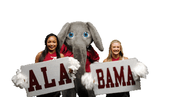 Big Al Roll Tide Sticker by The University of Alabama