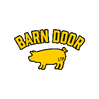 barndoorpublic ltp bdph barn door public house Sticker