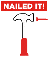 Hammer Nail Sticker by Fanshawe College