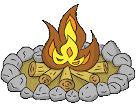 Faq Camping Sticker by Dennis Brandt
