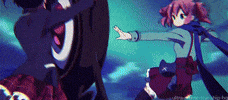 Shichimyashichimya67 anime fight rikka takanashi chuunibyou demo kai anime girl fight GIF