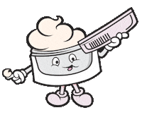 Cartoon Aww Sticker by Glossier
