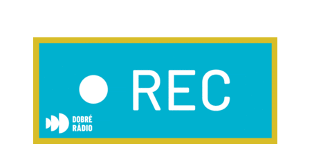 dobreradio giphyupload news radio rec Sticker