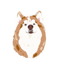 Happy Dog Sticker