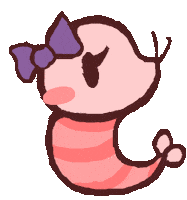 Pink Fish Sticker