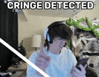 Pointing Eww GIF