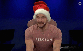 Santa Hat Holiday GIF by Peloton