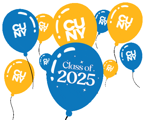 Graduation Cuny Sticker by The City University of New York