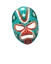 pinupmexico mexico mask skull fiesta Sticker