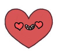 Heart Smile Sticker