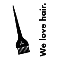 Welovehair Sticker by KIN Cosmetics