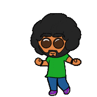 DACavesART dance cookie breakdance caves Sticker