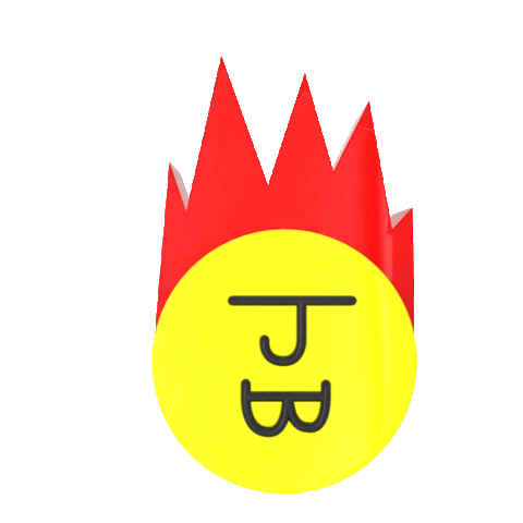 Fire Smile Sticker by Juan Billy