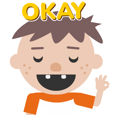 No Problem Ok Sticker by Woohoo Storytime