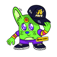 dpstreet party cool rock fiesta Sticker