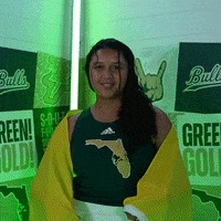 South Florida Tennis GIF by USF Athletics