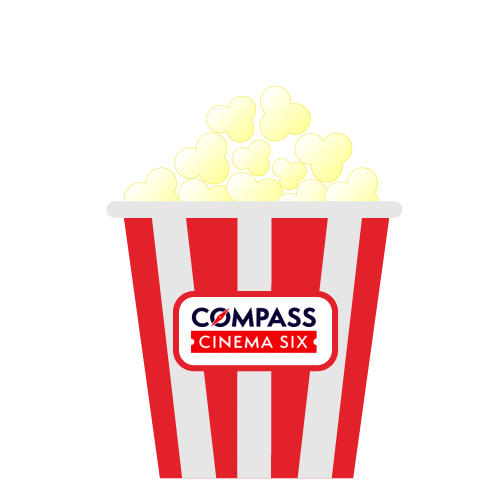 CompassEC giphyupload movie popcorn compass Sticker