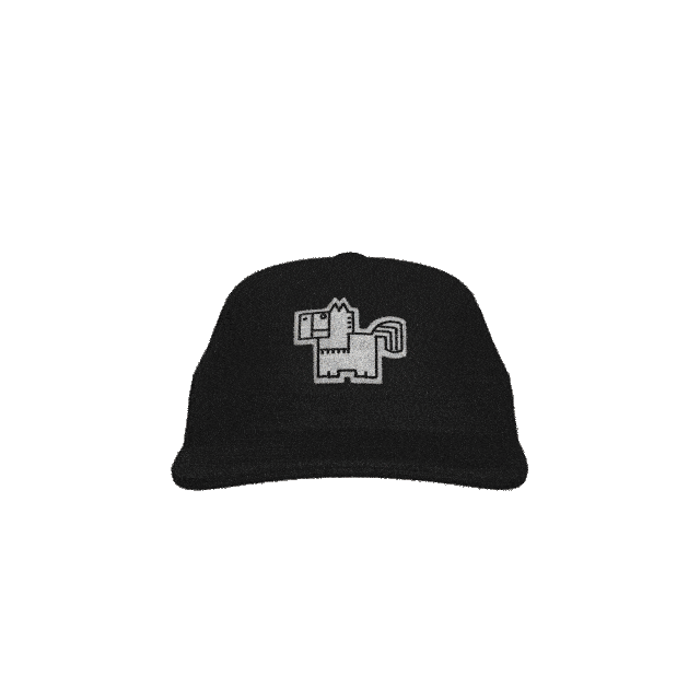 Black Hat Baseball Sticker by Franky's Hats