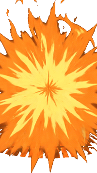 Explosion Finde Sticker by QUEBRASA