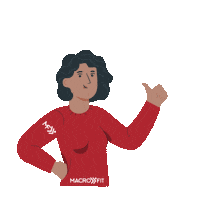 MacroFit gym fit macrofit Sticker