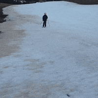 Snow Hello GIF by LLIMOO