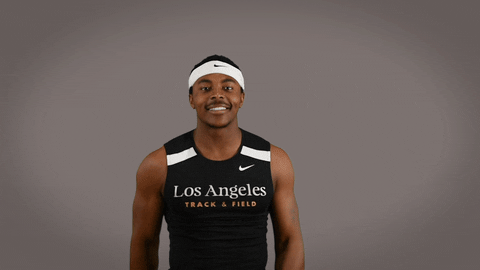 Cal State La Track GIF by Cal State LA Golden Eagles