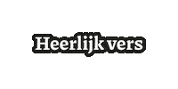KarelsFresh stickers tekst vers heerlijk Sticker