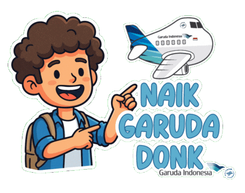 Garuda Sticker by GarudaIndonesia