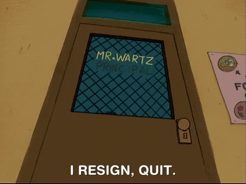 Quitting Last Day GIF by Hey Arnold