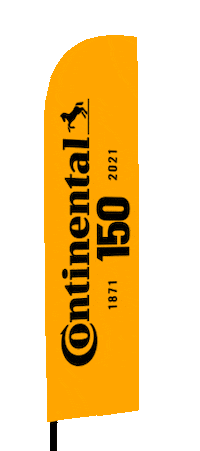 Continental 150 Years Sticker by Continental