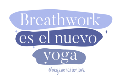 Cbw Pranayama Sticker by Be Generation Love