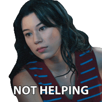 Not Helping Sticker by NETFLIX