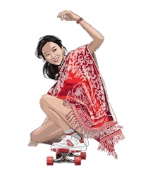 Dance Art Sticker