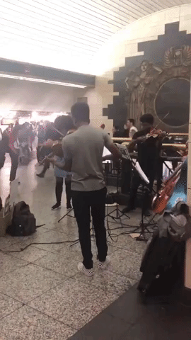 ‘Is This the Real Life?’ String Quartet Perform Rousing Cover of Bohemian Rhapsody in Penn Station