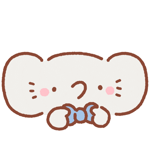 Emoji 小象 GIF by BREAD TREE