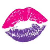 Pink Lips Sticker by Australian Radio Network