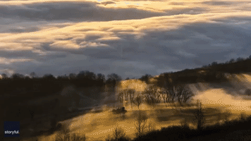 Mesmerizing Timelapse Shows 'Sea' of Clouds Rolling Through Eastern France